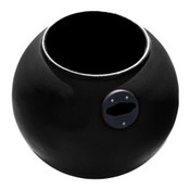 Black ball with vacuum holster